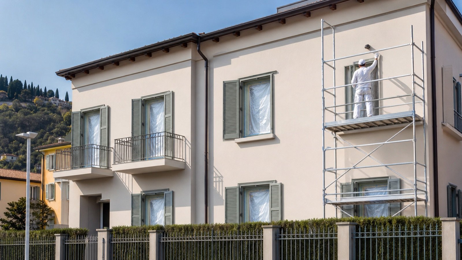 Risultato ordinato dopo il lavoro di Imbianchino Brescia